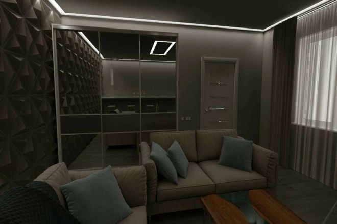 3D визуализация интерьера