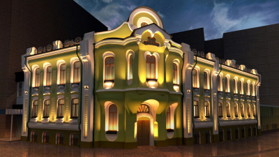 Светотехнический проект архитектурного освещения дома