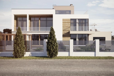 Визуализация Экстерьера и окружающей территории в 3D