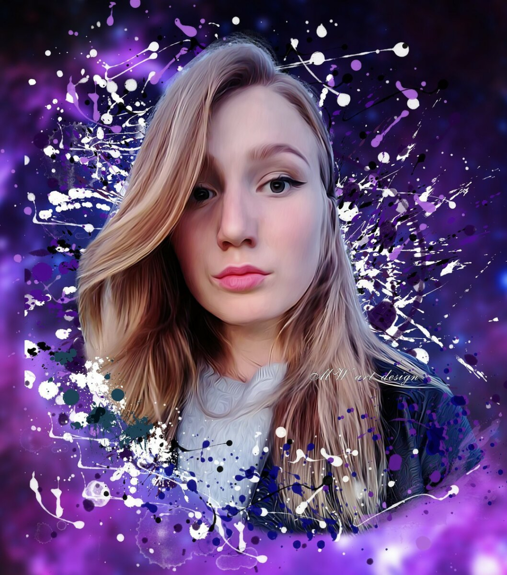 Портрет в стиле дрим-арт